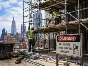 Scaffold Dismantling Injuries in NYC Construction Cases